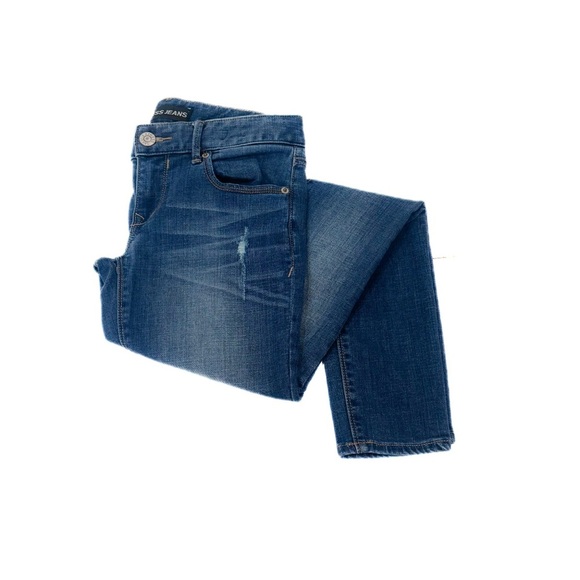 Express jeans medium wash “low rise legging” - Picture 3 of 7